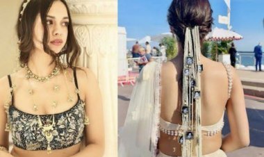 Cannes Film Festival 2025: Nitanshi Goyal's headline-grabbing look as she gives a special tribute to Bollywood's legendary actresses with her hair accessory