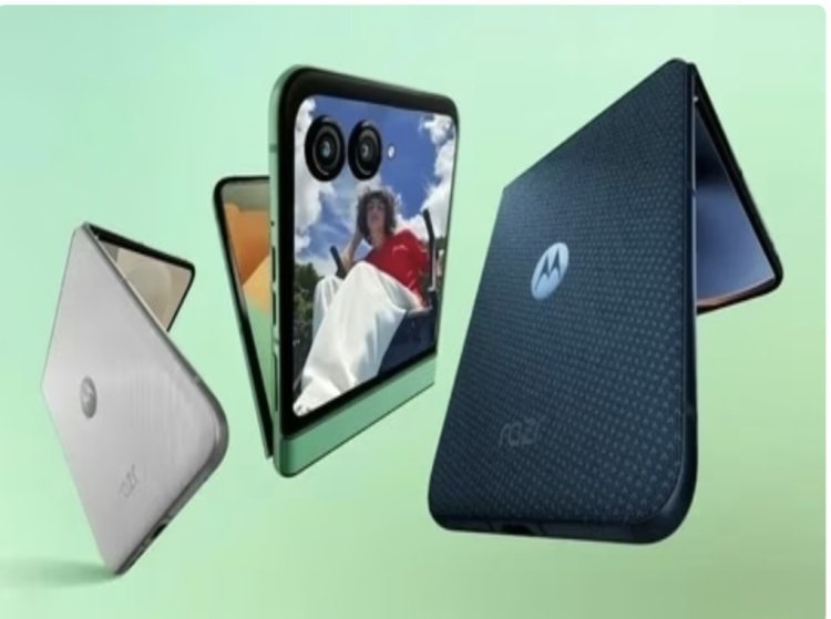 Tech Company Motorola will Launch the New 5G Flip Smartphone Motorola Razr 60 on May 28