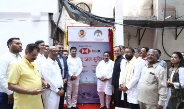 HSBC इंडिया के सहयोग से, दिल्ली के दो बड़े अस्पतालों में मुफ्त वाटर कियोस्क लगाए हैं
