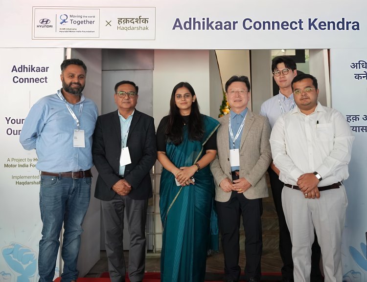 Hyundai Motor India Foundation Inaugurates Adhikaar Connect Kendra in Gurugram