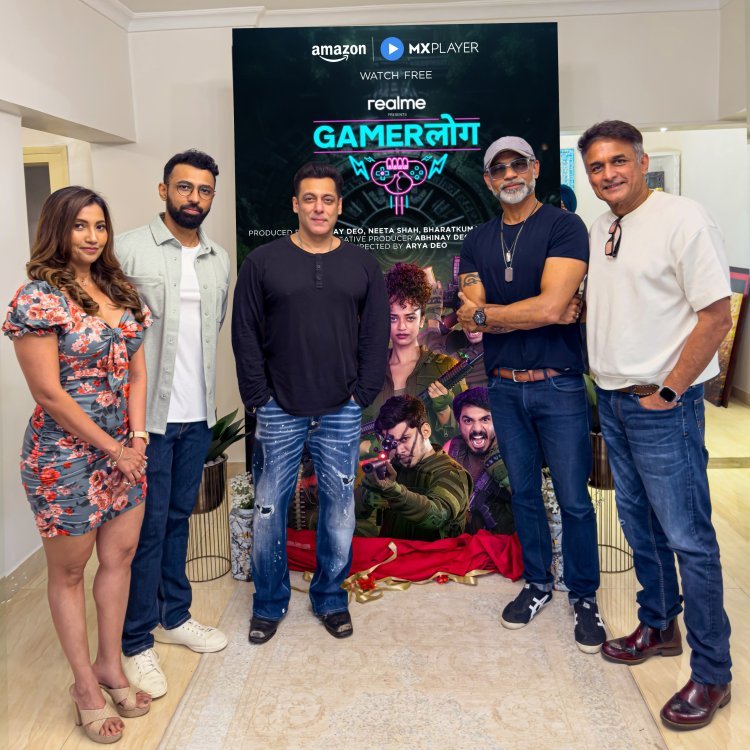 Superstar Salman Khan blesses Darsheel Safary's film and OTT debut Gamerlog debut
