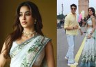 Jahnavi Kapoor's glamorous style in ethnic outfit seen during promotion of 'Param Sundari'