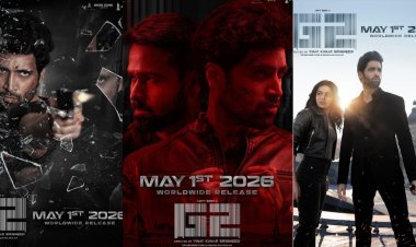 G2 सिनेमाघरों में 1 मई 2026 को रिलीज़ हो रही है! दमदार फर्स्ट-लुक पोस्टर लॉन्च