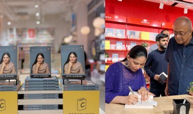 Motivational speaker Jaya Kishori's book Its OK has been launched which is written to show the way in difficult times