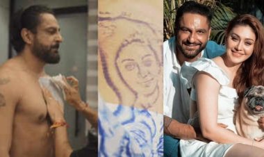 Keeping Shefali in his heart Parag Tyagi made an emotional post on his anniversary in a unique way