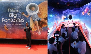 भारत की युवा अंतरिक्ष यात्री जाह्नवी डांगेटी ने 'बिग फैंटेसी स्पेसशिप' में मुख्य अतिथि के रूप में शिरकत की