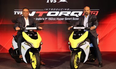 भारत के सबसे तेज़ हाइपर स्पोर्ट स्कूटर, TVS NTORQ 150 के लॉन्च की घोषणा की