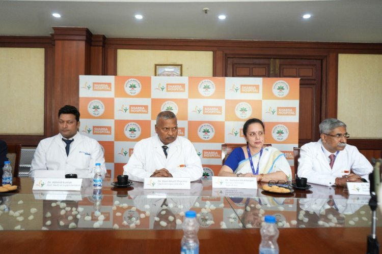 शारदा अस्पताल ने आयुष्मान भारत के 7 साल पूरे होने पर ‘आयुशारदा 2025’ का दो दिवसीय आयोजन पेश किया