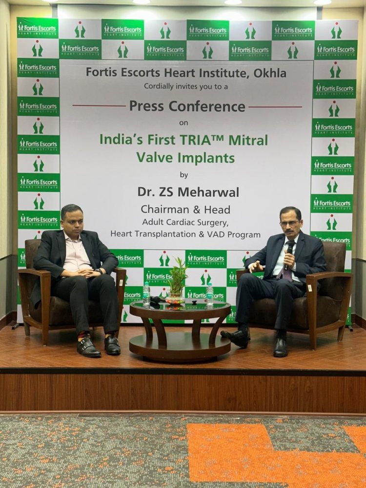 हार्ट केयर में नई क्रांति TRIA वाल्व प्रत्यारोपण भारत में सफल