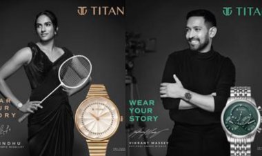 Titan launches a new brand campaign ‘Wear Your Story’ featuring PV Sindhu and Vikrant Massey