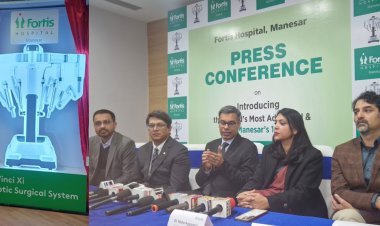 चिकित्सा क्षेत्र में बड़ी उपलब्धि: फोर्टिस मानेसर ने शुरू किया क्षेत्र का पहला दा विंची Xi रोबोटिक सर्जिकल सिस्टम