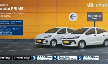 Hyundai Motor India Limited enters the taxi and commercial mobility market with the launch of Prime HB and Prime SD