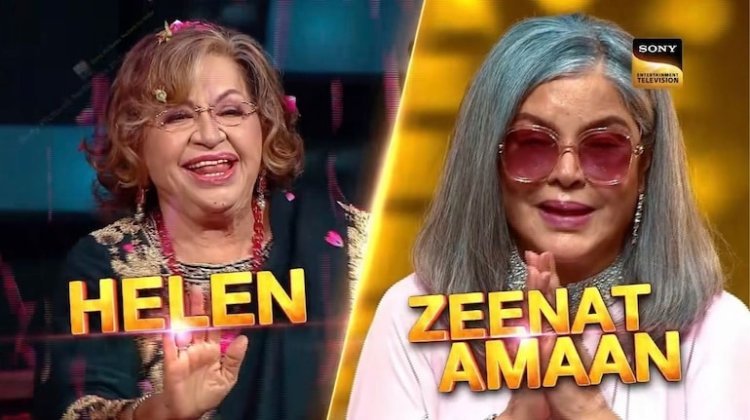 Celebrating the iconic roles of Hindi cinema: Zeenat Aman and Helen on Indian Idol-16