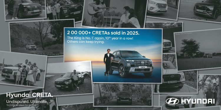 लगातार 5 साल नंबर-1 एसयूवी, हुंडई क्रेटा का कायम दबदबा