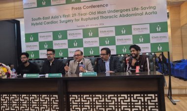 फोर्टिस गुरुग्राम में ऐतिहासिक उपलब्धि: 29 वर्षीय मरीज की जान बचाने वाली हाइब्रिड कार्डियाक सर्जरी