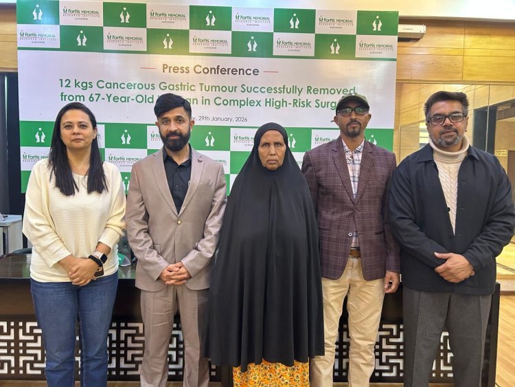 उम्मीद की जीत: फोर्टिस गुरुग्राम में 67 वर्षीय इथियोपियाई महिला की जान बचाने वाली दुर्लभ सर्जरी