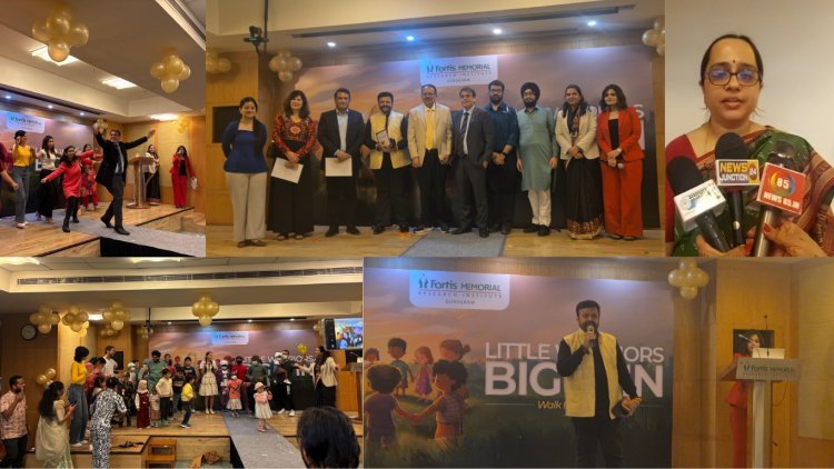 Fortis Memorial Research Institute में ‘लिटल वॉरियर्स, बिग विन’ के साथ बाल कैंसर दिवस मनाया गया