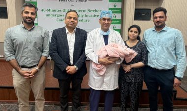 जन्म के 40 मिनट के भीतर डॉक्टरों ने बचाई नवजात की जान, फोर्टिस एस्कॉर्ट्स ओखला की टीम ने किया चमत्कार