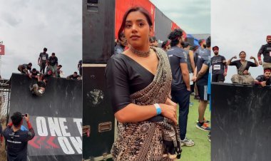 साड़ी में स्टंट! बिहार कि निशा मिश्रा ने टफ रेस में दिखाया गज़ब का दम