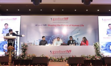 Gaudium IVF ने AI आधारित IVF ट्रीटमेंट लॉन्च किया Nitin Jairam Gadkari ने किया उद्घाटन