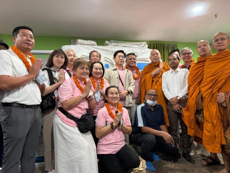 Buddha Cancer Centre Marks Milestone with Thirayanamuni’s Visit and New Building Foundation