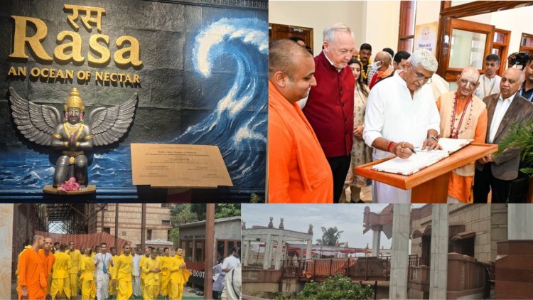 दिल्ली में एक अत्याधुनिक भक्तिमय अनुभव! इस्कॉन मंदिर ने "रस संग्रहालय" खोला, रामायण और महाभारत अब वर्चुअल रियलिटी में उपलब्ध