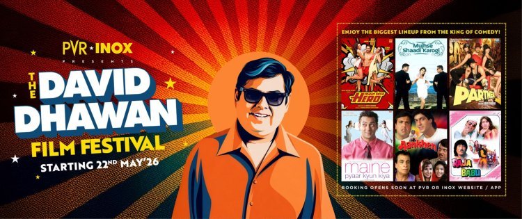 PVR INOX Announces David Dhawan Film Festival; Iconic Comedy Blockbusters Return to the Big Screen From May 22