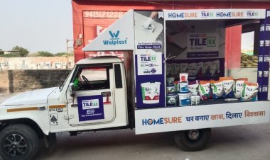 घर बनाने वालों के लिए खास पहल, होमश्योर टाइलएक्स की मोबाइल वैन देगी तकनीकी जानकारी