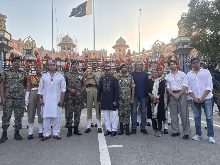 पहली बार अटारी बॉर्डर पर गूंजा ए.आर. रहमान का सुर, देशभक्ति से भर उठा माहौल