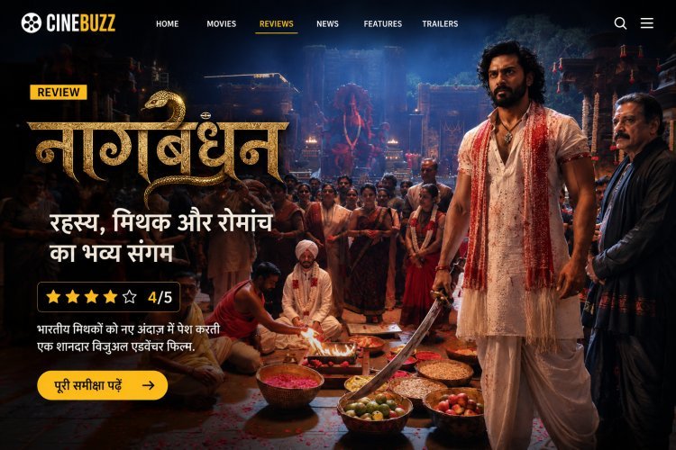 Nagabandhan Review: भारतीय मिथकों को नए अंदाज़ में पेश करती भव्य एडवेंचर फिल्म