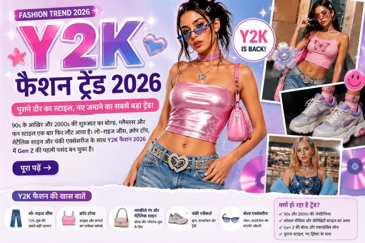 Y2K Fashion Trend 2026: क्या है Y2K फैशन, क्यों फिर हो रहा है ट्रेंड और कैसे करें स्टाइल?