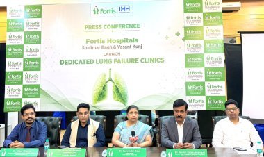 लंग फेलियर मरीजों के लिए फोर्टिस का बड़ा कदम, शालीमार बाग और वसंत कुंज में शुरू हुए स्पेशल क्लीनिक