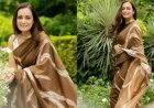 दीया मिर्जा ने पहनी ऑर्गेनिक शिबोरी साड़ी, खूबसूरती के साथ दिया सस्टेनेबल फैशन का संदेश