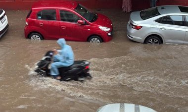 पटेल नगर में ‘नरक’ जैसे हालात! घुटनों तक पानी, घरों-दुकानों में घुस रहा सीवर